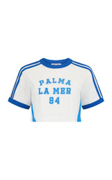 Palma Cropped Tee Snow