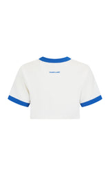 Palma Cropped Tee Snow