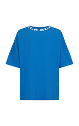 James Oversized Tee French Blue