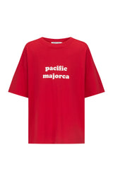 Pacific Majorca Oversized Tee Washed Cherry Pie
