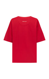 Pacific Majorca Oversized Tee Washed Cherry Pie