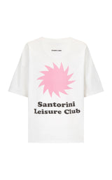 Santorini Oversized Tee Warm White
