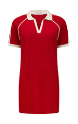 Rhodes Terry Dress Cherry Pie