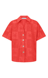 Seaside Terry Shirt Lobster Red