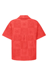 Seaside Terry Shirt Lobster Red