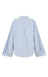 AJ Stripe Shirt Sky Blue