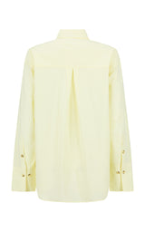 AJ Cotton Shirt Pastel Yellow