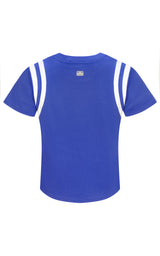 Mi Scusi Baby Tee Ultramarine