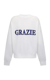 Grazie Sweatshirt Warm White