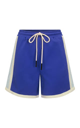 Poppy Track Short Ultramarine