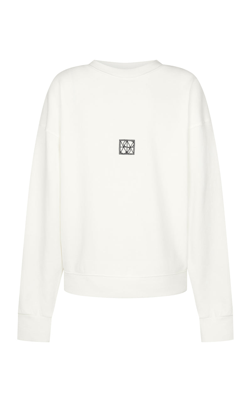 Monogram Classic Sweatshirt Snow