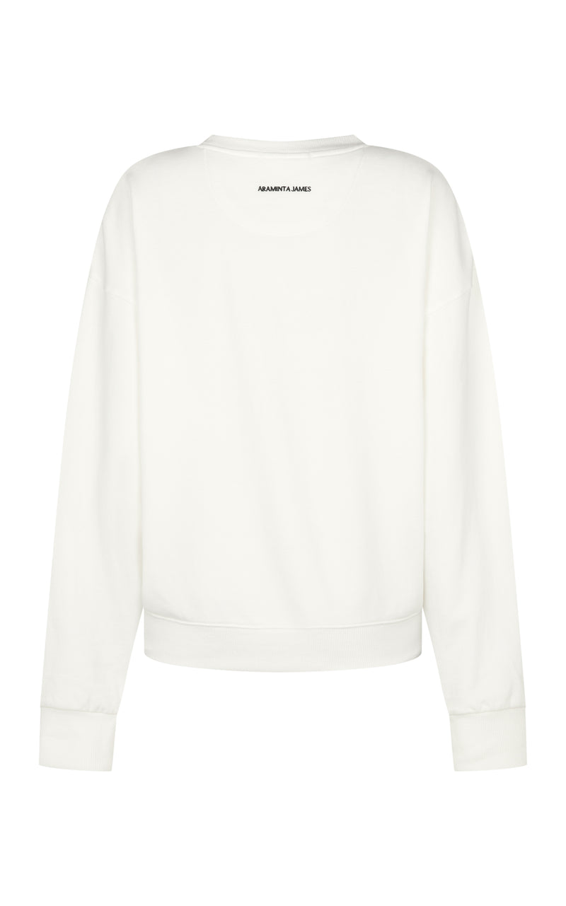 Monogram Classic Sweatshirt Snow
