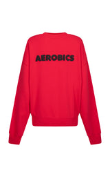 Aerobics Sweatshirt Tulip Red