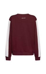 Saint Germain Knit Sweatshirt Red Wine
