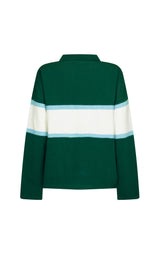 GT Rugby Long Sleeve Polo Shirt Forest