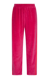 Mara Velour Pant Pomegranate