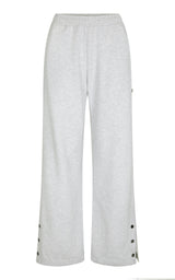Snap Hem Trackpant Cloud