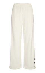 Snap Hem Trackpant Coconut