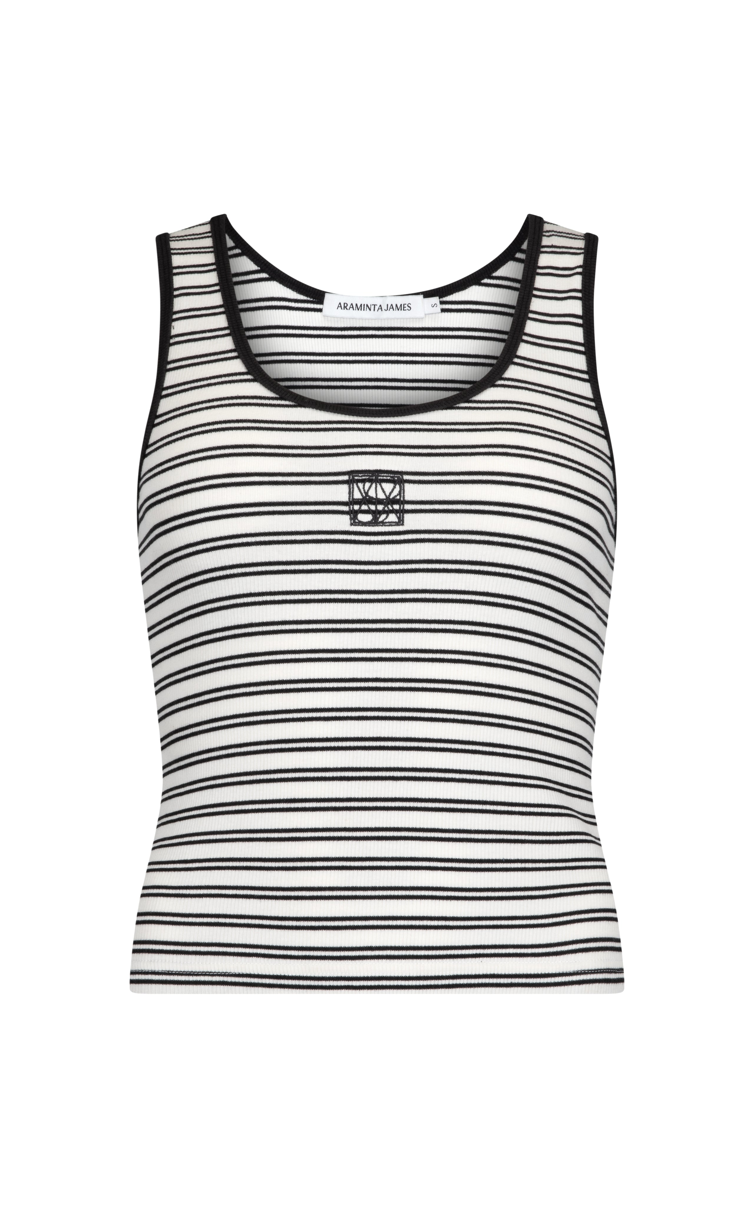 Mio Tank Noir Stripe – Araminta James