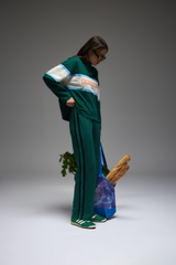 GT Rugby Long Sleeve Polo Shirt Forest