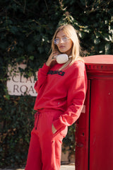 Aerobics Sweatshirt Tulip Red