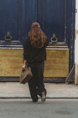 Sherpa Zip Through Jacket Noir