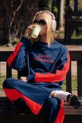 Saint Germain Knit Pant Caviar Blue