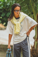 Speedway Oversized Tee Snow