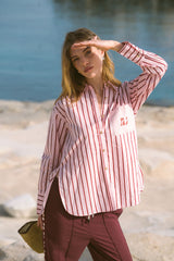 AJ Crest Palermo Shirt Ballet Pink