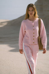 Aimes Shell Cardigan Ballet Pink