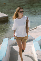 Banana Oversized Tee Snow
