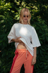 Corfu Terry Pant Bougainvillea Pink