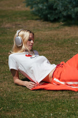 Bisous Baby Tee Warm White