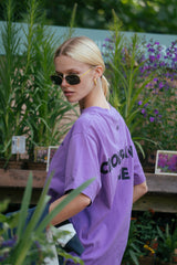 Croissants Bebe Tee Washed Violet