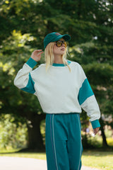 Grace Trackpant Ocean Green