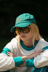 Bisous Cap Ocean Green