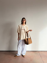 Shells Oversized Tee Natural