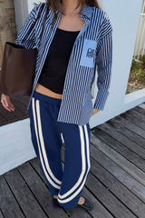 Barrel Trackpant Estate Blue