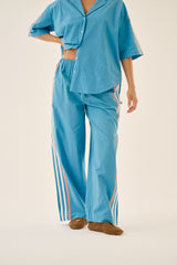 AJ Retro Stripe Pant Blue