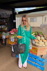 Vacanza Long Sleeve Tee Sea Green