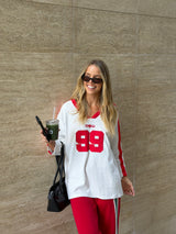 Chilli 99 Waffle Long Sleeve Tee Snow