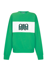 AJ Sweatshirt Tropical Green
