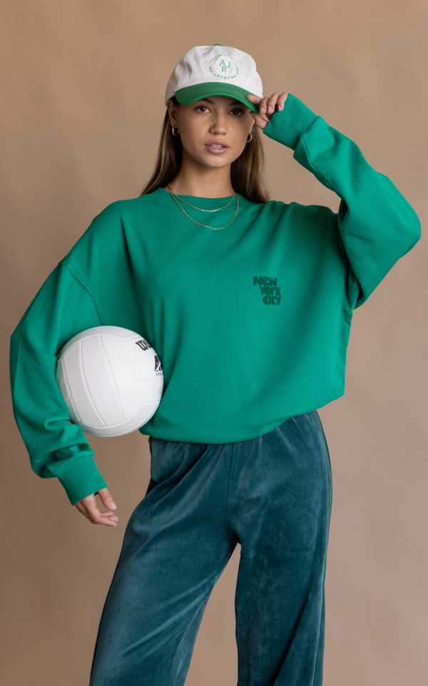 NYC Sweatshirt Washed Ivy