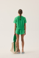 Cruise Terry Top Tropical Green