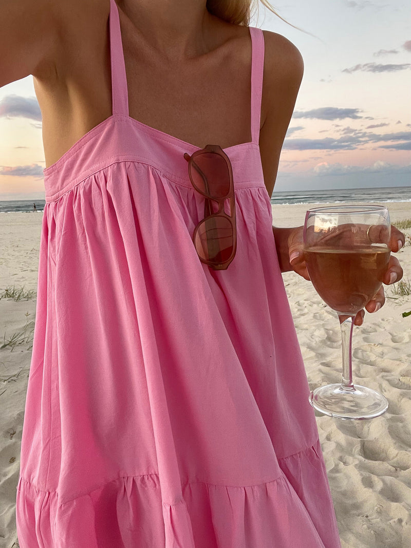 Sunset Maxi Dress Pink