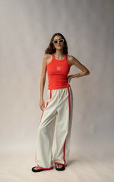 Del Mar Pant Lobster Red