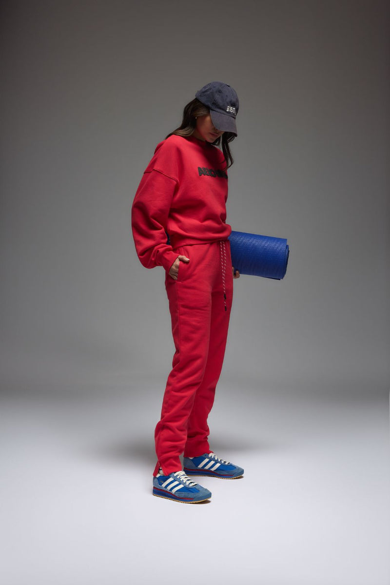 Aerobics Sweatshirt Tulip Red
