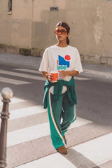 Sun Oversized Tee Warm White