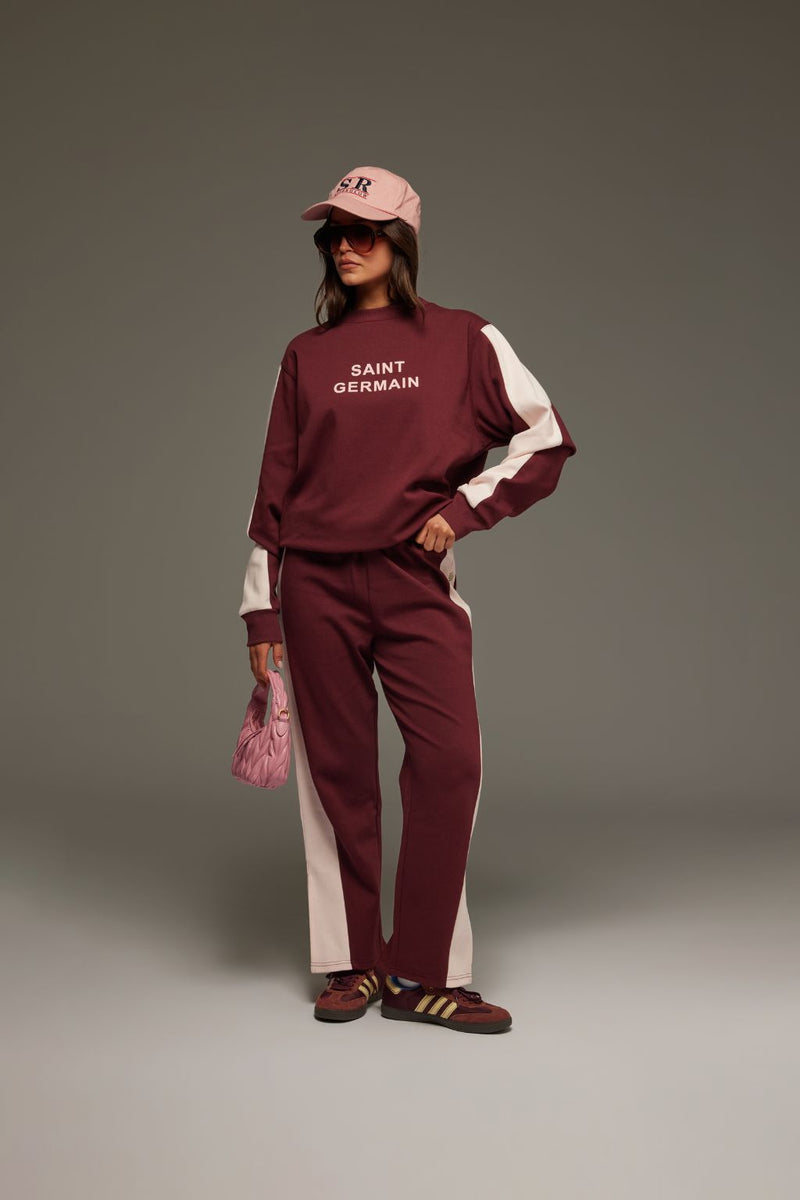 Saint Germain Knit Pant Red Wine