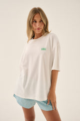 Banana Oversized Tee Snow